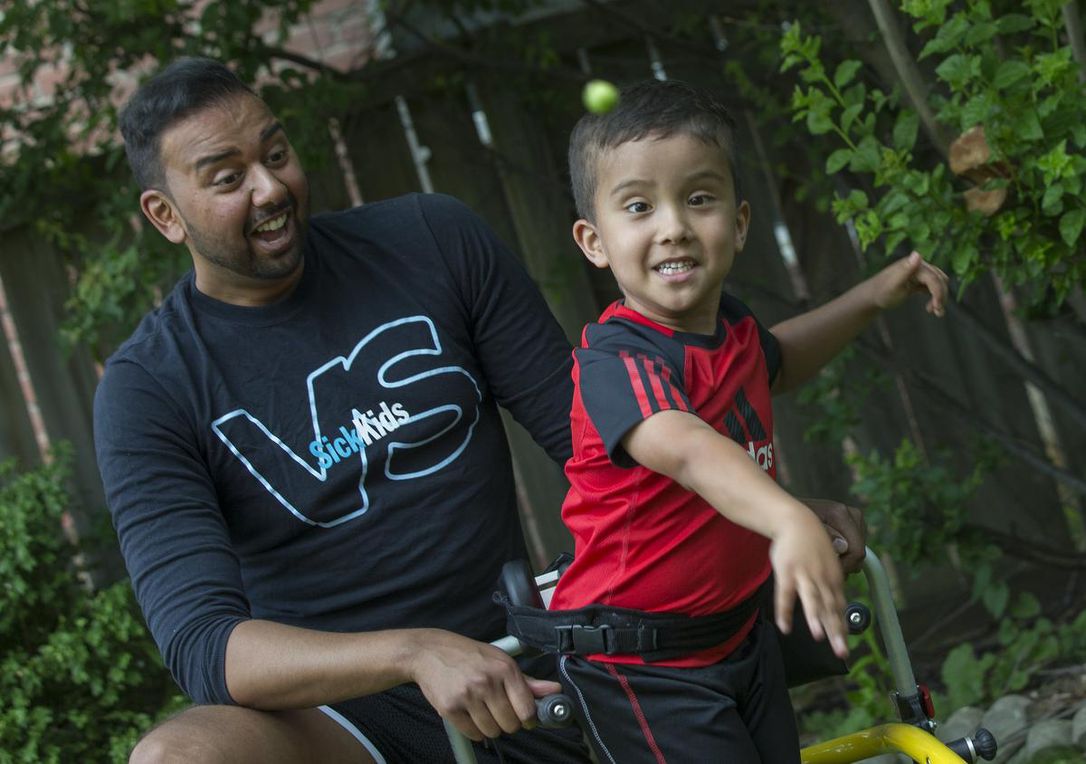 Doctors told Mississauga dancer Andrew Prashad that his son would never walk. So he taught him to tap